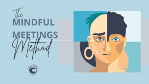 course title illustration of many faces as one with facilitators academy logo